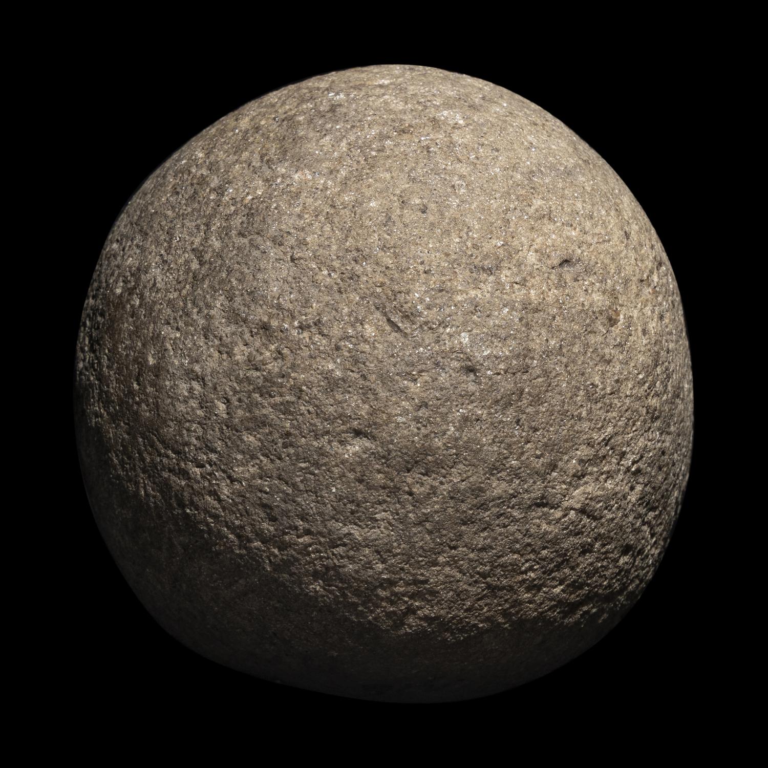 A Neolithic Stone Crushing Sphere
