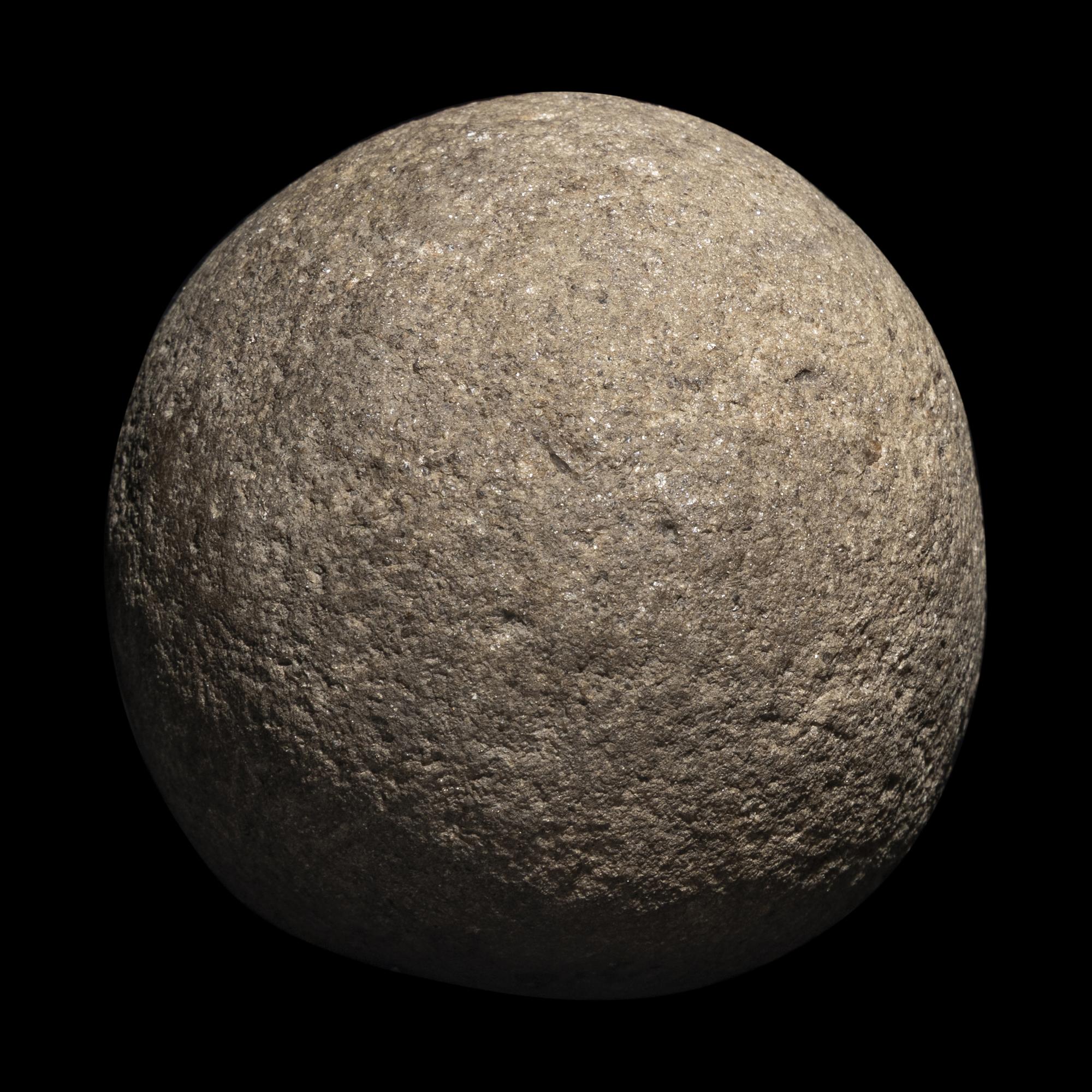 A Neolithic Stone Crushing Sphere