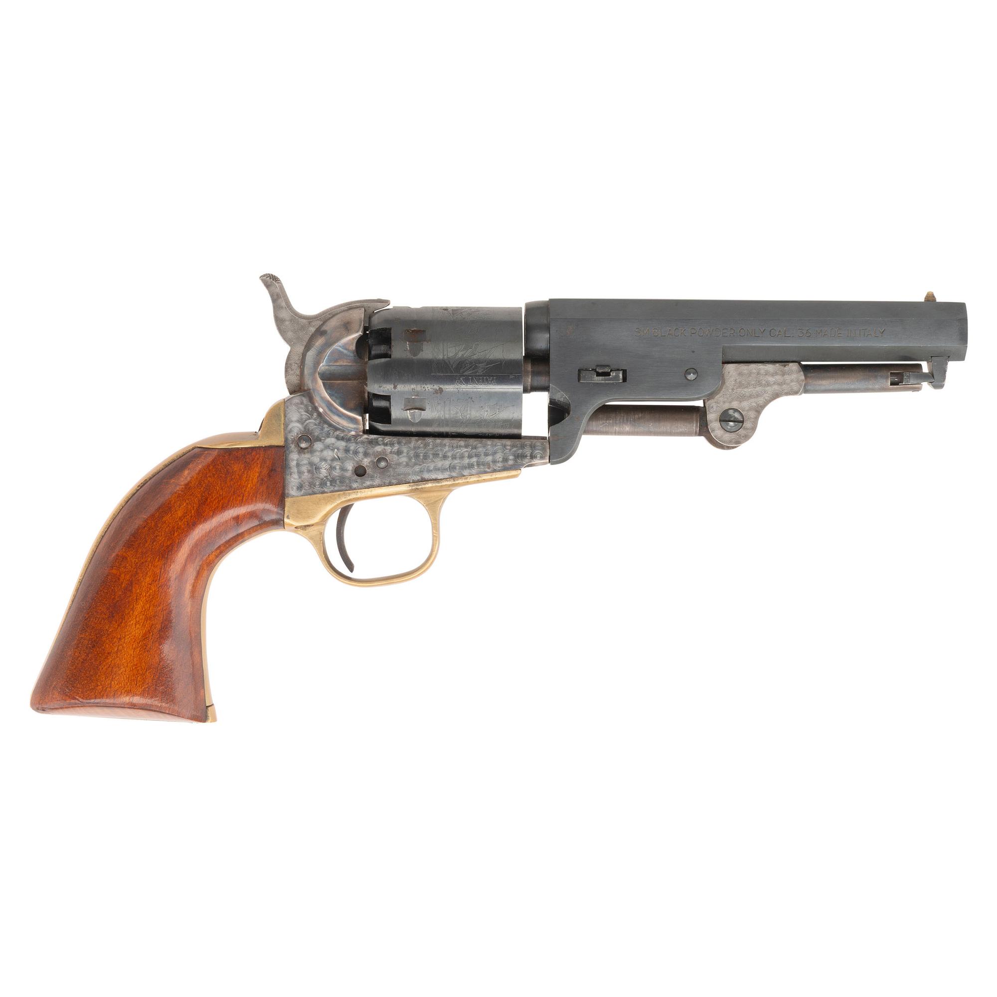 Italian Replica Colt Navy Percussion Revolver with 5" Barrel