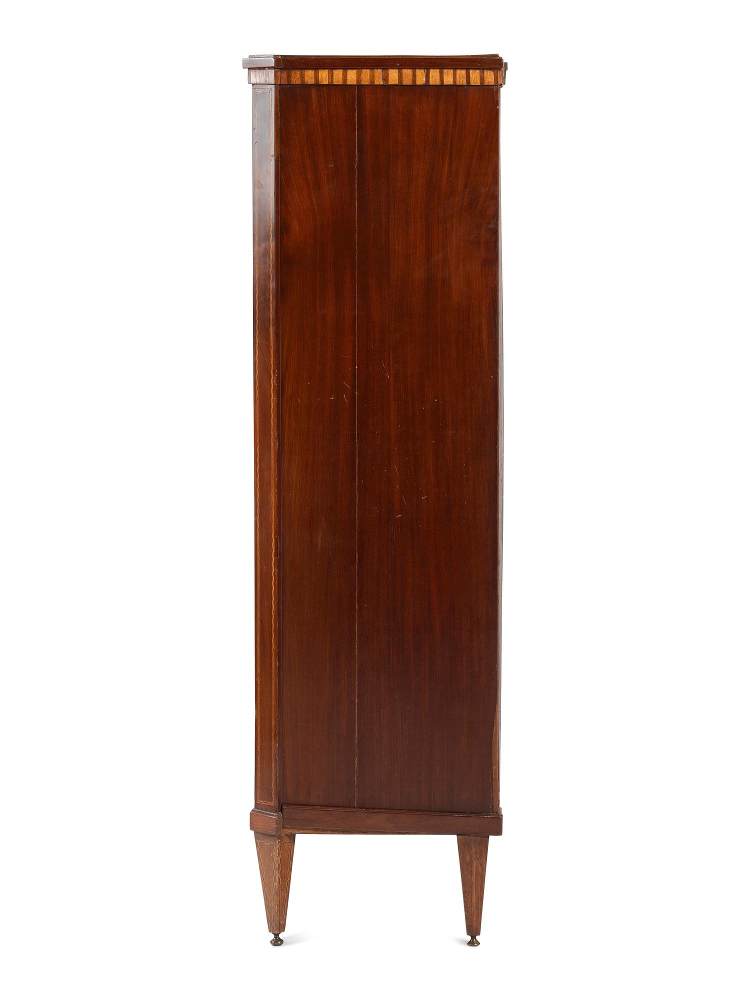 A Regency Inlaid Mahogany Fall-Front Secretary Desk