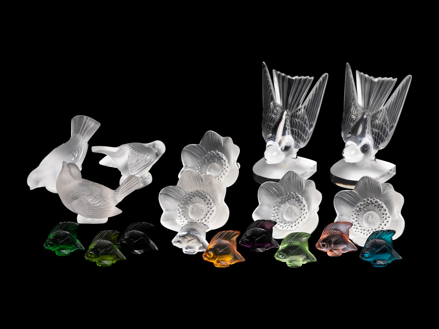 A Group of Lalique Articles