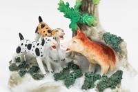 A Chelsea Porcelain Bocage Group