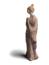 A Hellenistic Polychrome Female Figure