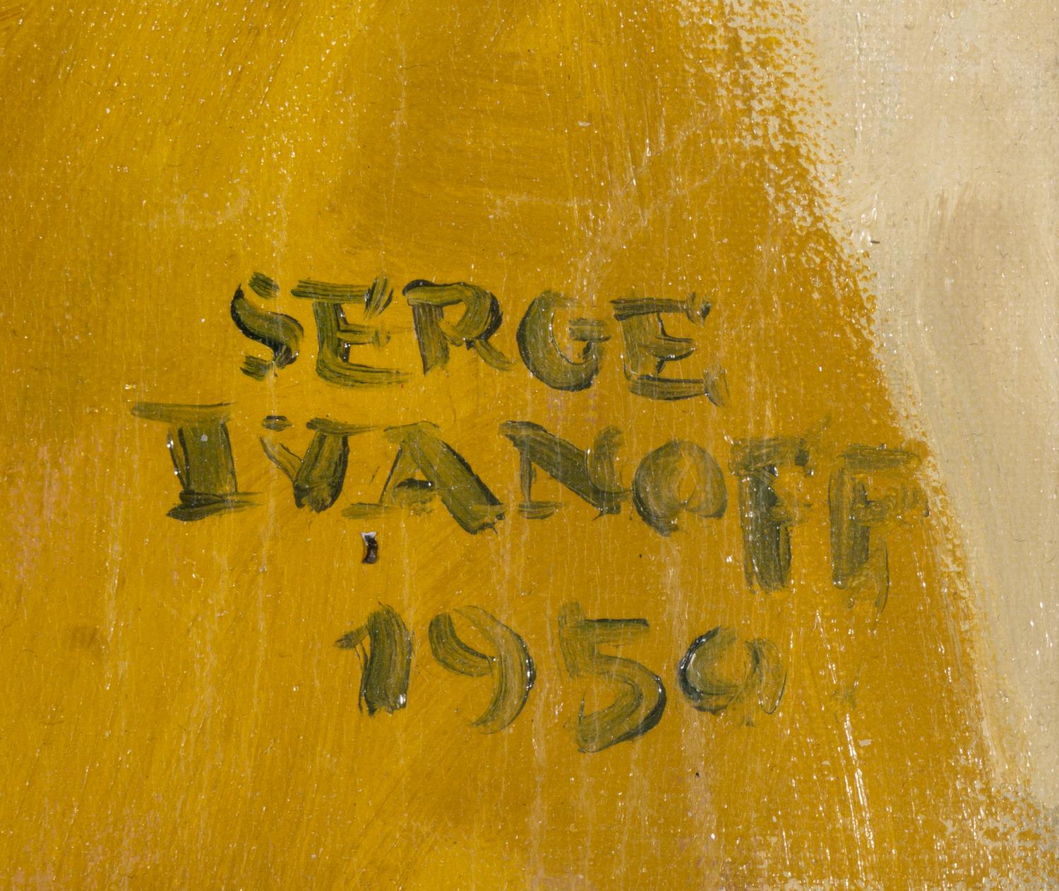 Portrait of a Woman in a Yellow Blouse , 1950
