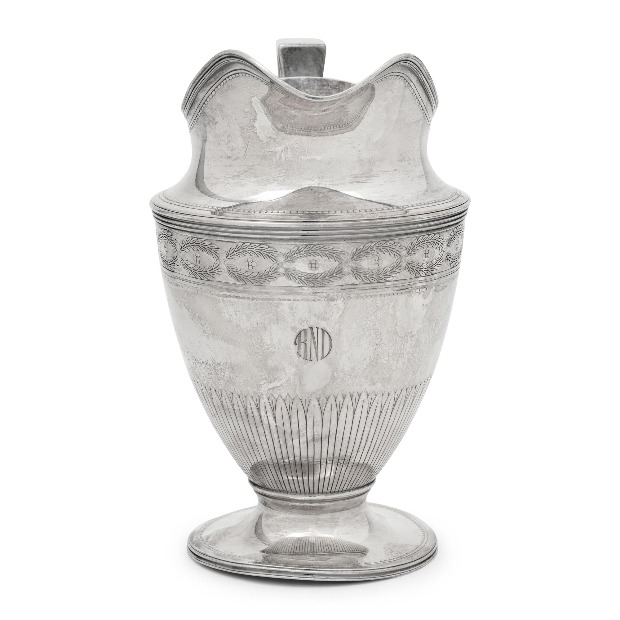 A Tiffany and Co. Silver Water Pitcher
