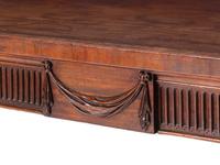 A George III Mahogany and Ebony-Inlaid Serving Table in the Manner of Thomas Chippendale
