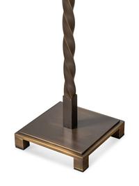 A Contemporary Italian Bronze Floor Lamp