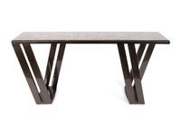 A Contemporary Lacquer Console Table with Tesselated Nacre Top Surface — 21ST CENTURY