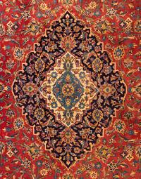 A Kashan Wool Rug