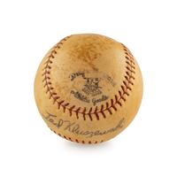 A Ty Cobb Single Signed Autograph Baseball (Beckett Authentication Services)