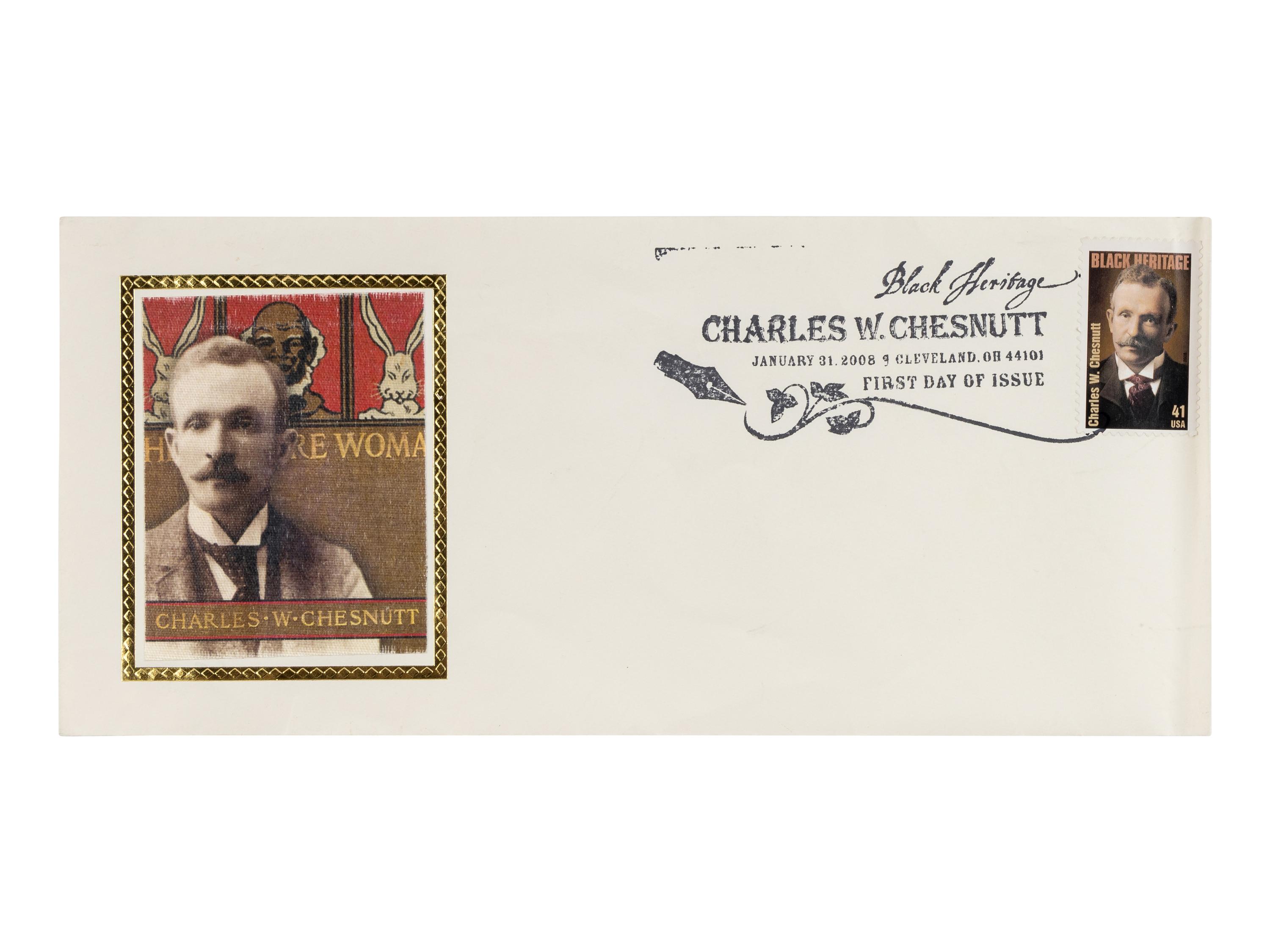 [SOBOTA, Jan (1939-2012), binder]. CHESNUTT, Charles Waddell (1858-1932). Baxter's Procrustes . Cleveland: Rowfant Club, 1966.