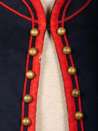 [CIVIL WAR]. Jacket and kepi of the 72nd Pennsylvania Infantry, "Baxter's Zouaves," part of the Philadelphia Brigade.