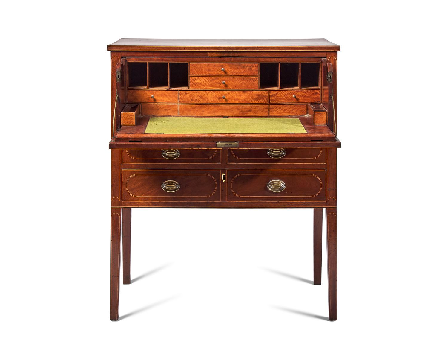 A Federal Inlaid Mahogany Lady's Writing Desk