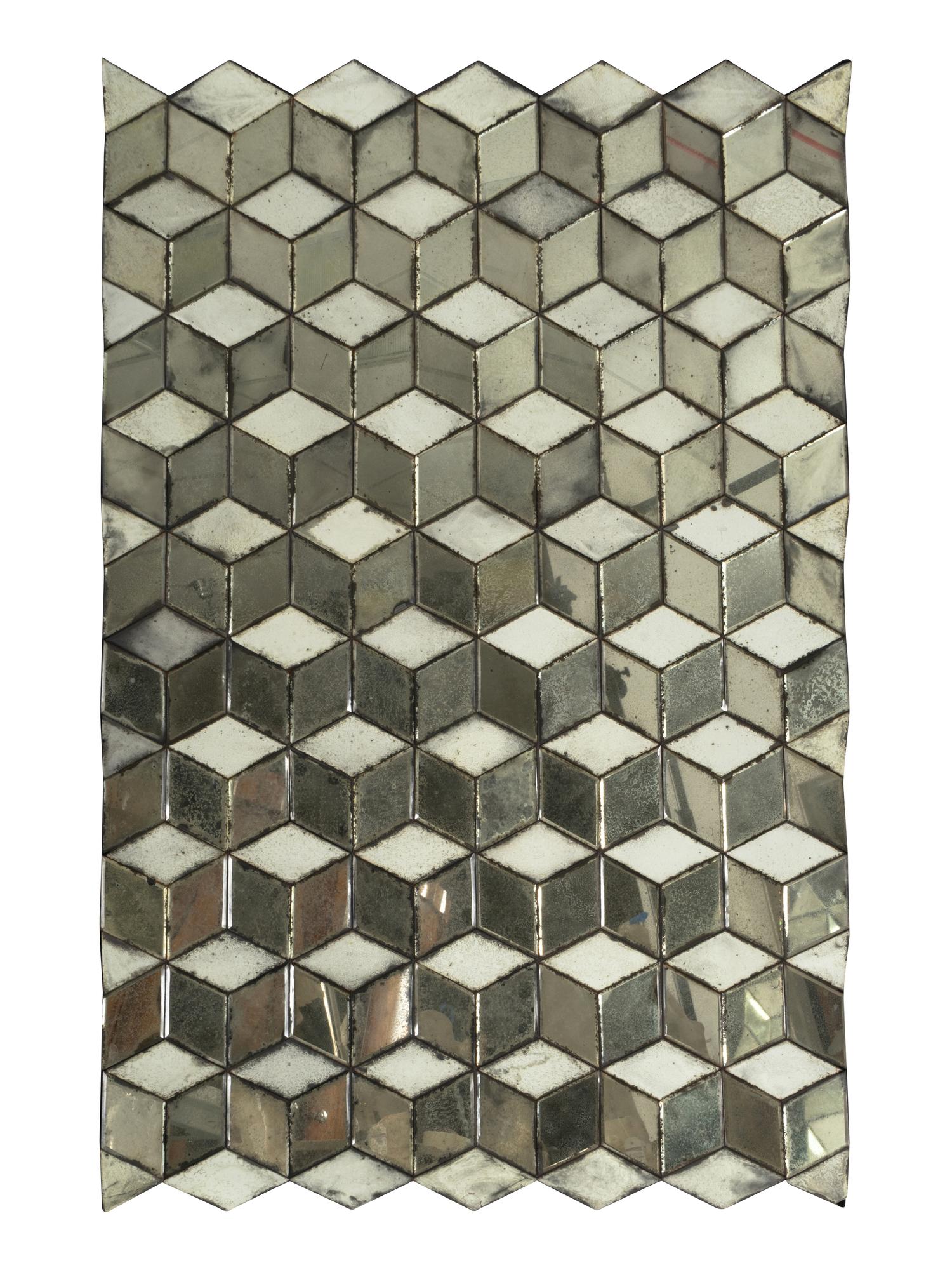 A Pair of Three-Dimensional Grand Miroir Mirror Sculptures