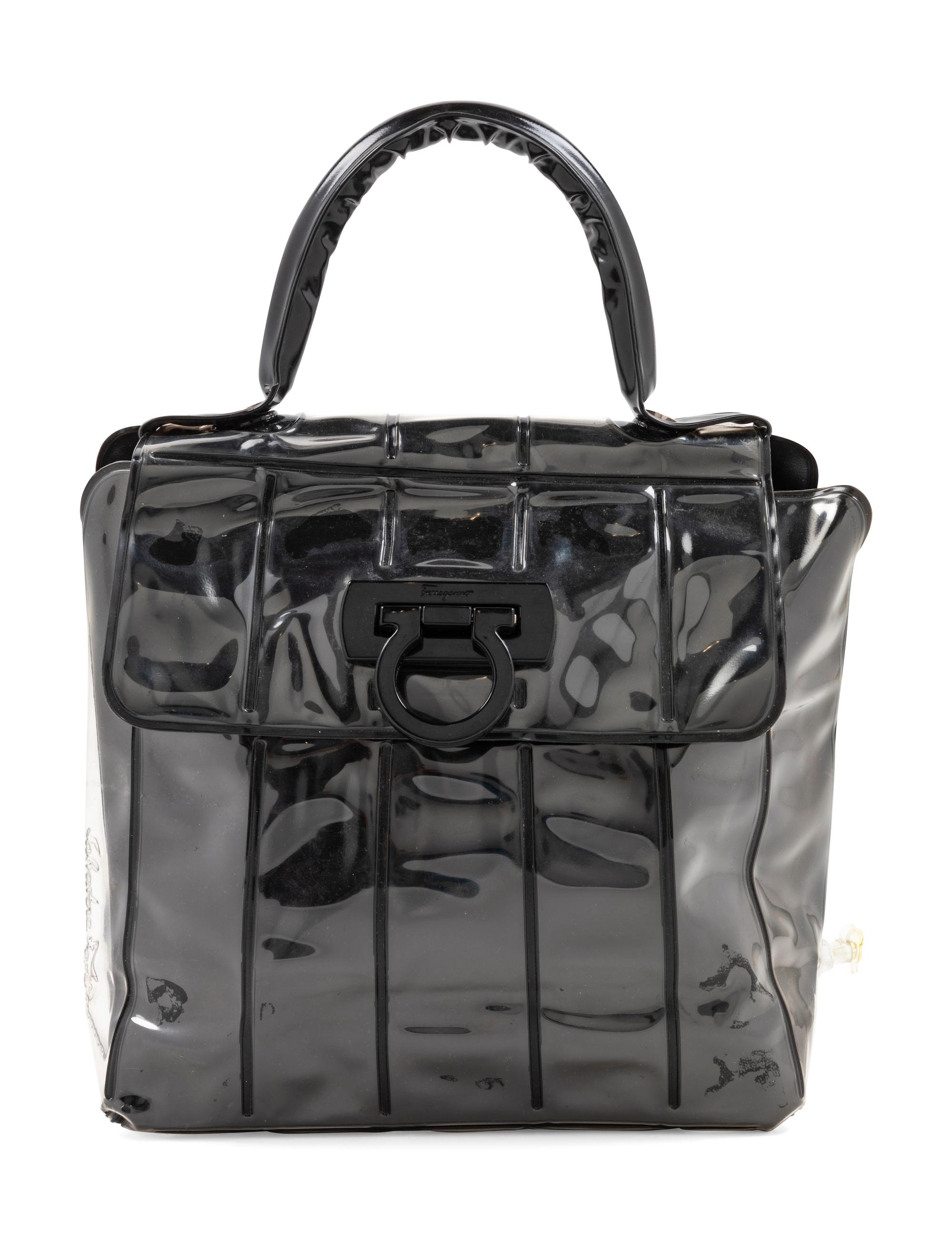 Salvatore Ferragamo Inflatable Handbag, 1990-2000s