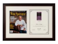 A Group of Seven Dining Awards and Honors Formerly Displayed at Mike Ditka’s Restaurant