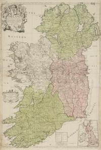 [MAPS]. SENEX, John (1678-1740). Ireland . London, ca. 1712.