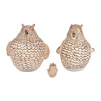 Zuni Pottery Owls