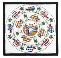 An Hermes Silk Scarf, 35 x 35 inches.