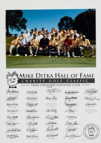 A Mike Ditka Ditka Hall of Fame Charity Golf Classic Presentation Formerly Displayed at Mike Ditka’s Restaurant