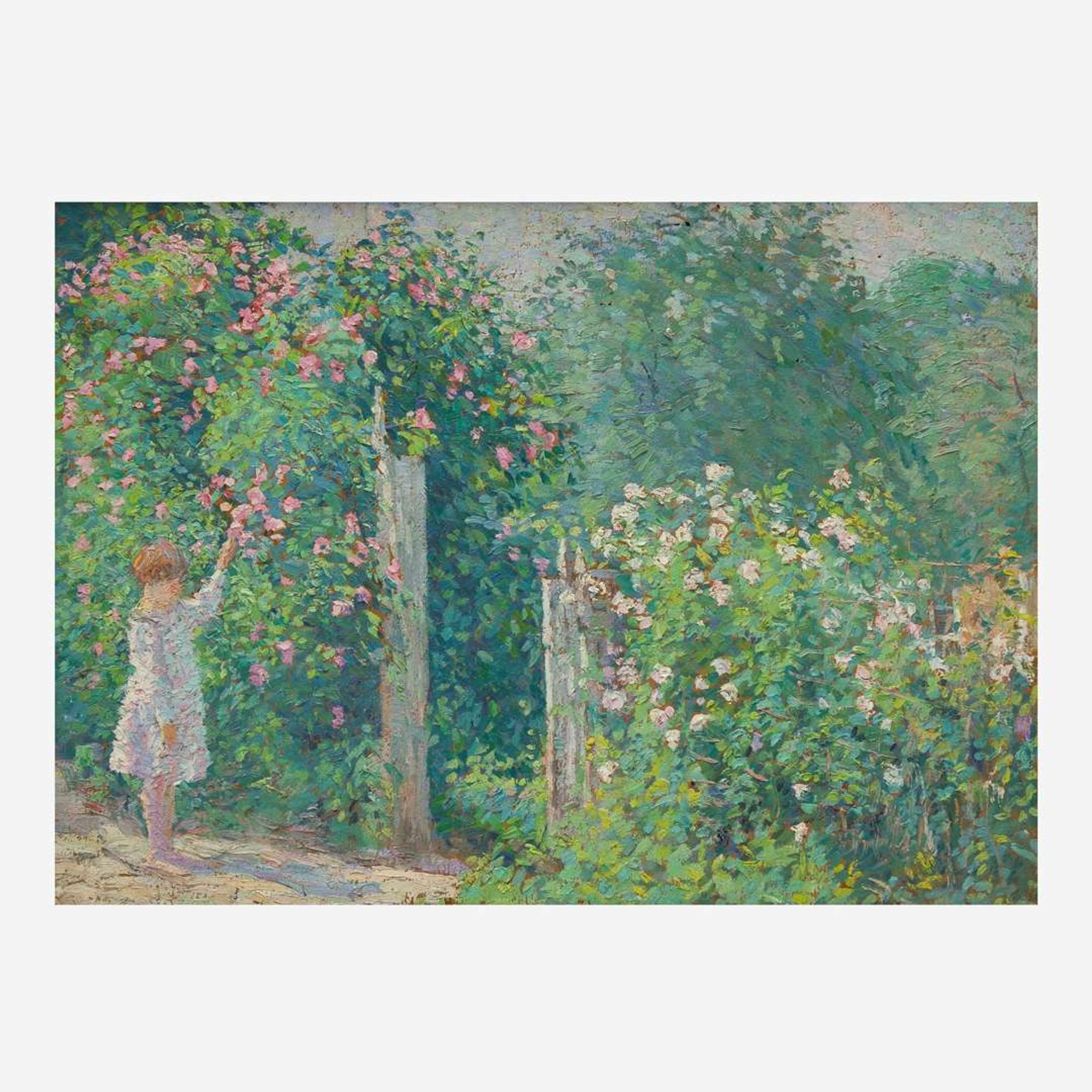 Roy Cleveland Nuse (American, 1885–1975) Rose Gate (The Farm)