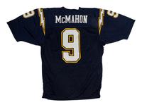 A Group of Three Vintage Jim McMahon San Diego Chargers Football Jerseys from The Collection of Sports Super Agent Steve Zucker,
