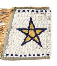Northern Plains Pouche, Cuffs, and Hair Drop