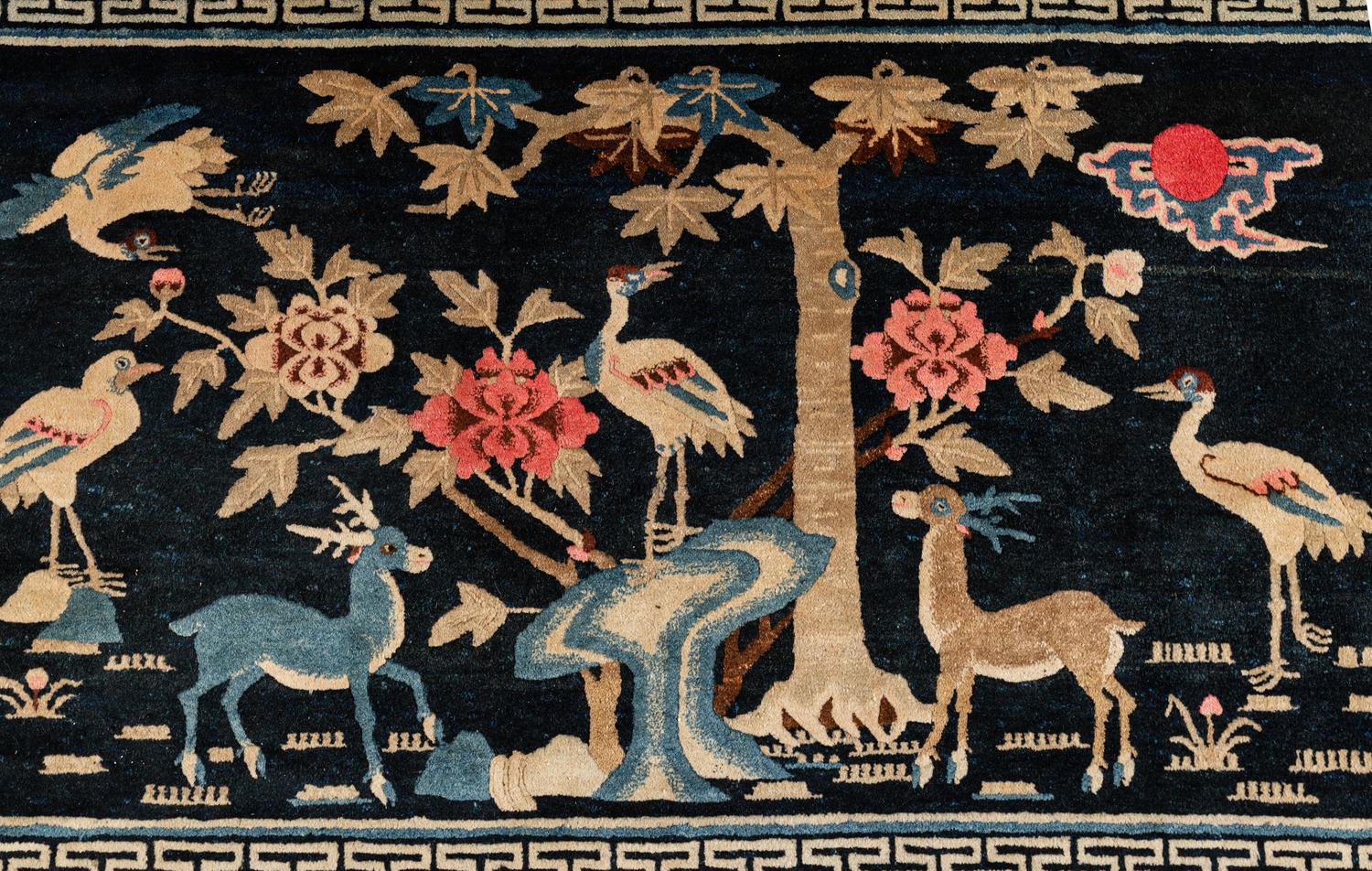 Two Chinese Wool Rugs
