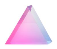 Untitled (Acrylic Pyramid), 1985