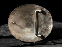 Navajo Silver Bear Themed Men's Jewelry