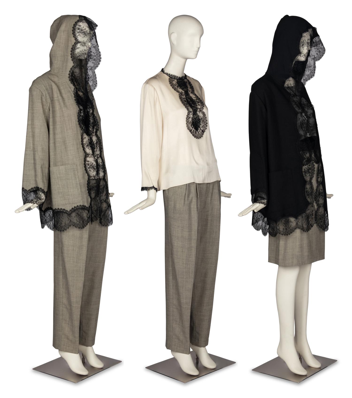 A Collection of Six Separates by Geoffrey Beene, Featuring Chantilly Lace