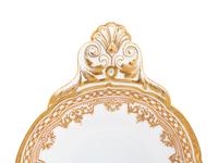 A Set of Three Russian Porcelain Caviar Dishes from the Sobstveny Service