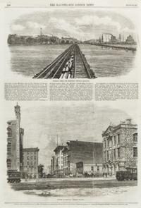 [HARPER'S WEEKLY]. A group of approximately 20 Harper's Weekly steel engravings.