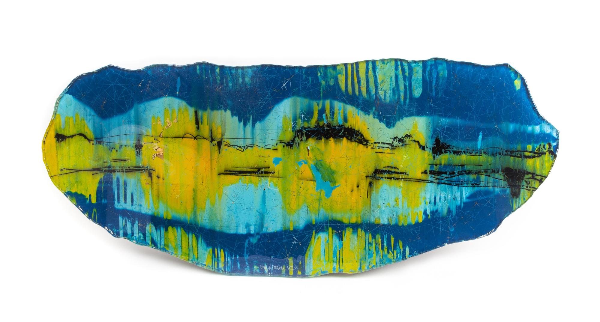 Glass Painting, c. 1958 Fontana Arte, Italy