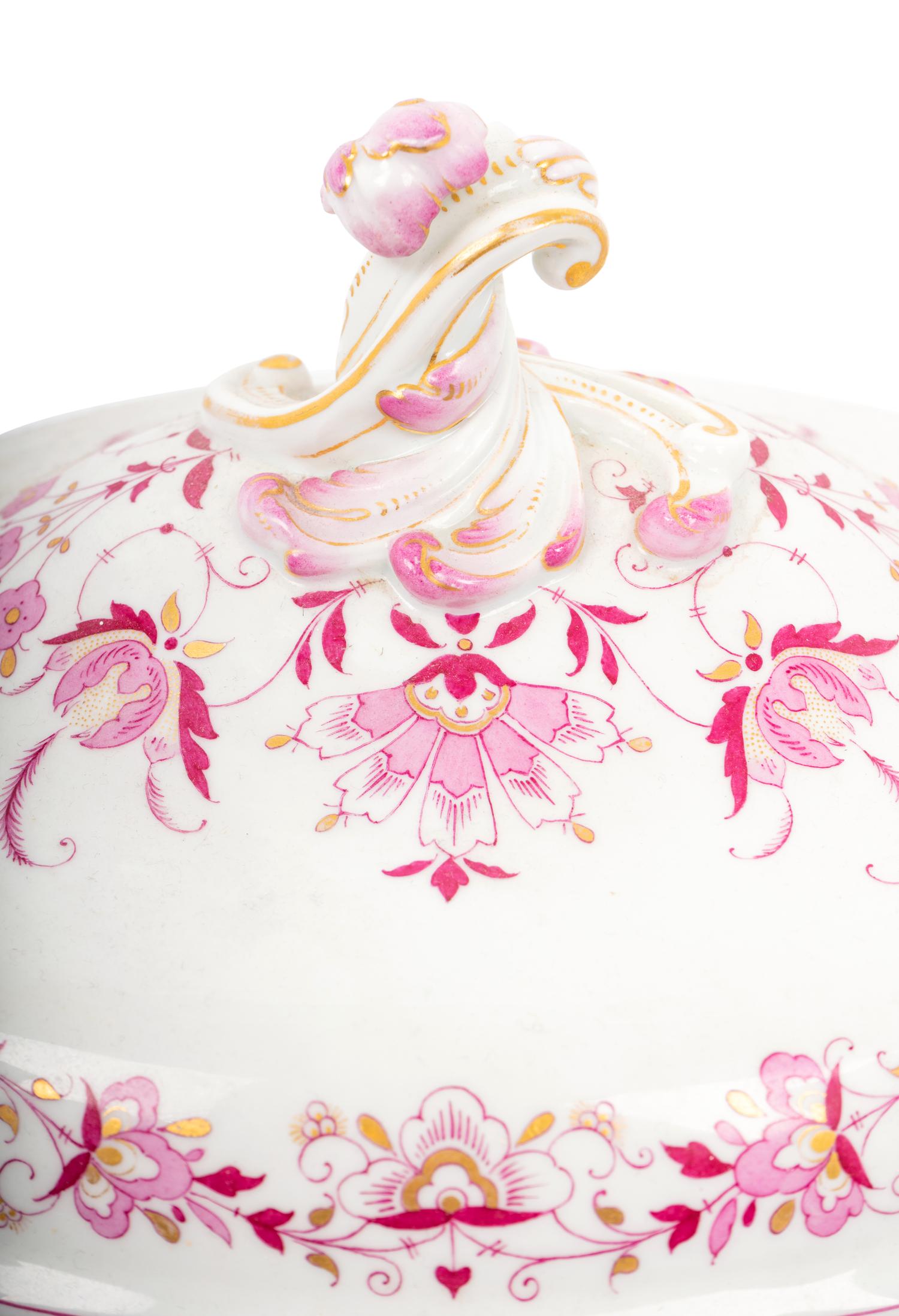 A Meissen Porcelain Tureen and Platter