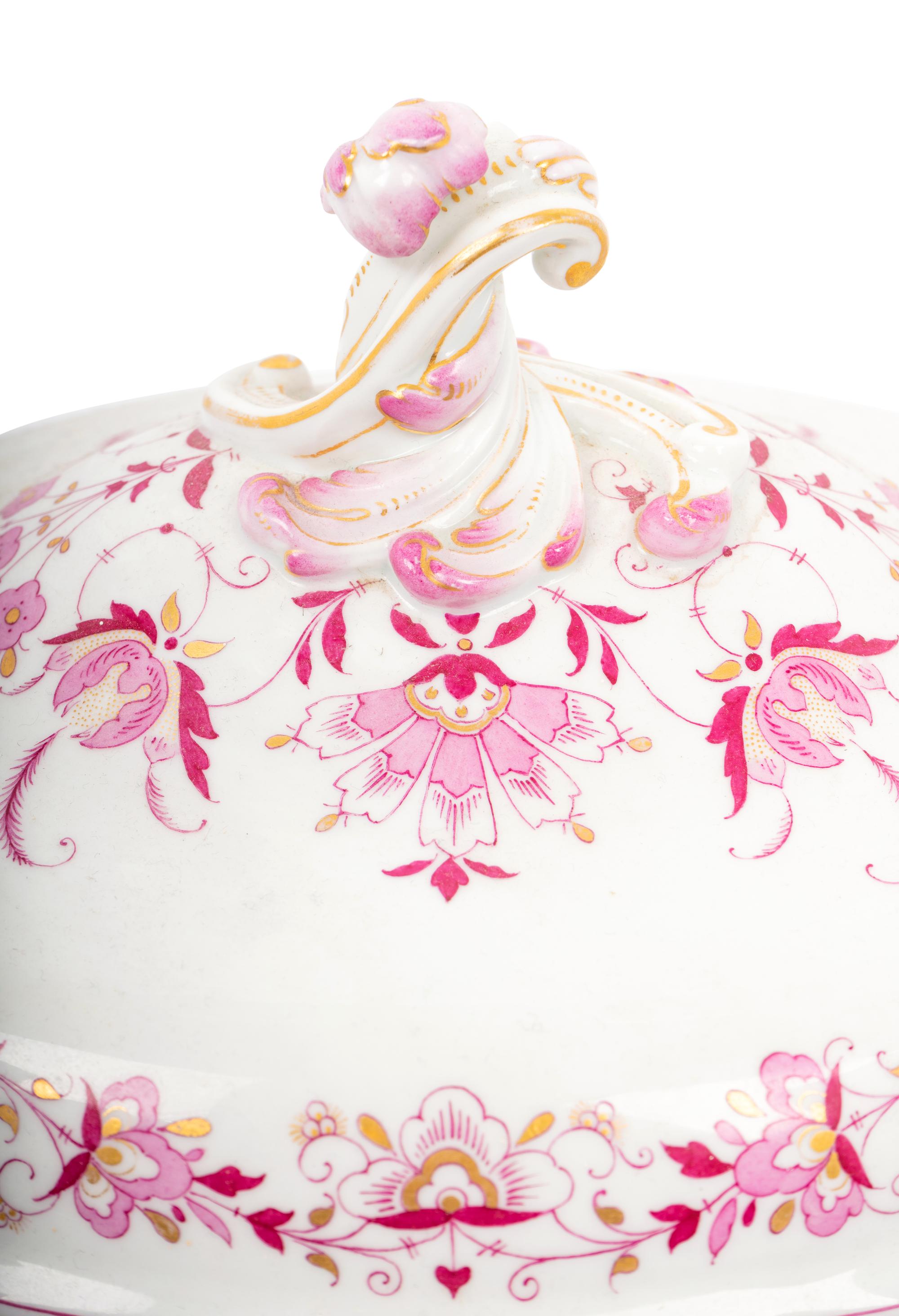A Meissen Porcelain Tureen and Platter