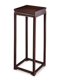 A Chinese Hardwood Pedestal