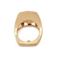PERIDOT AND DIAMOND RING