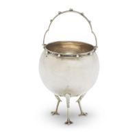 Silver 'chicken leg' or 'Mary Todd Lincoln' sugar basket Gorham Mfg. Co., Providence, RI, circa 1860