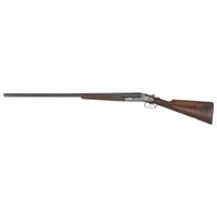 **High Quality B-Grade Lefever Arms Company SxS Hammerless Side Plate Shotgun with Krupp Barrels