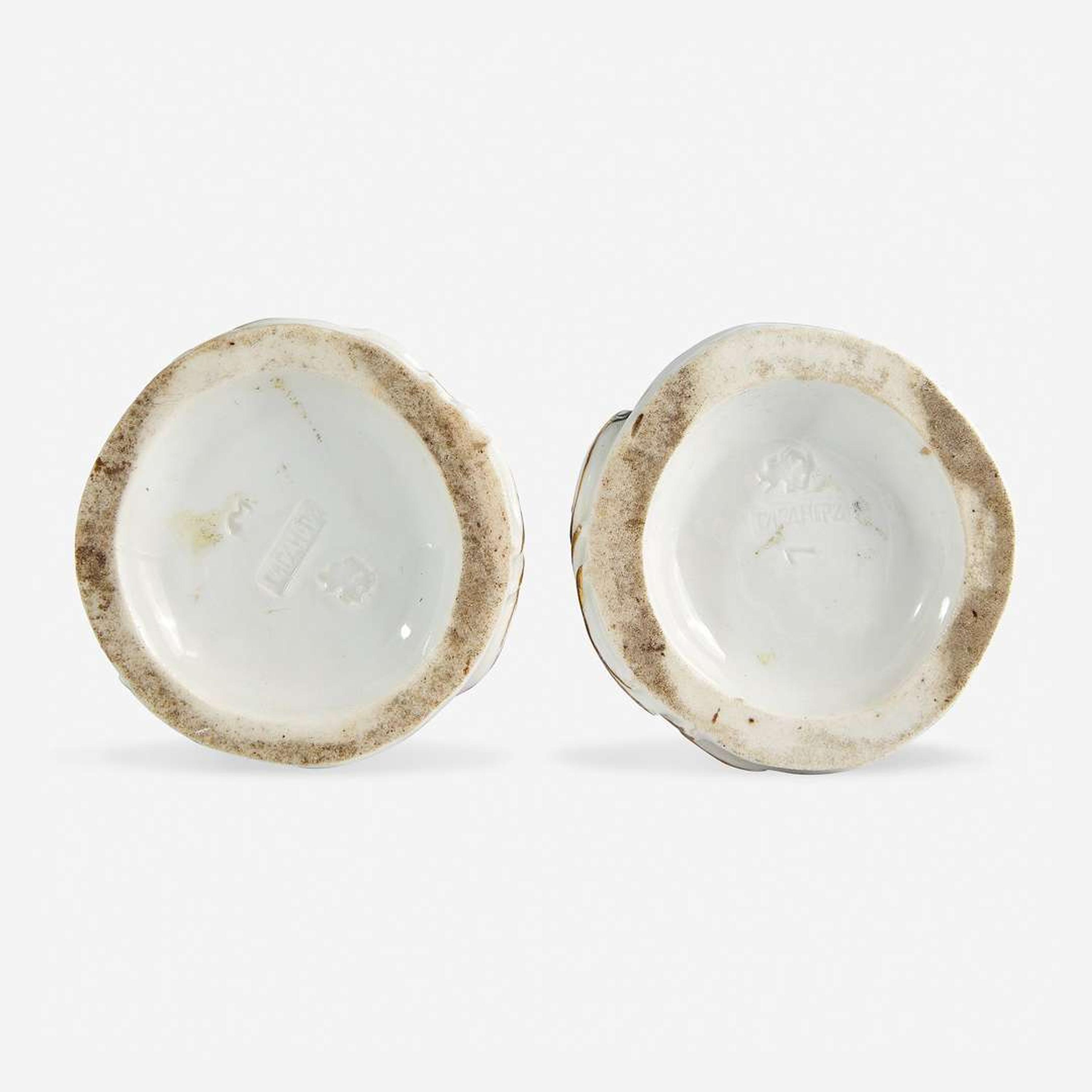 Two Russian Porcelain Figures of Coachmen Gardner Porcelain Factory, first half 19th century