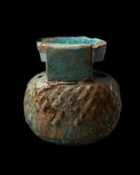 A Rhodian Faience Aryballos