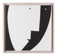 Untitled (Black and White Face)