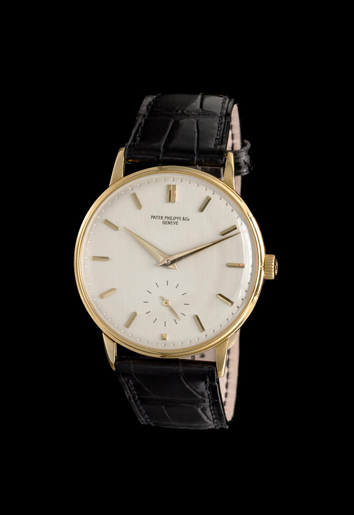 An 18 Karat Yellow Gold Ref. 3410 Wristwatch, Patek Philippe,