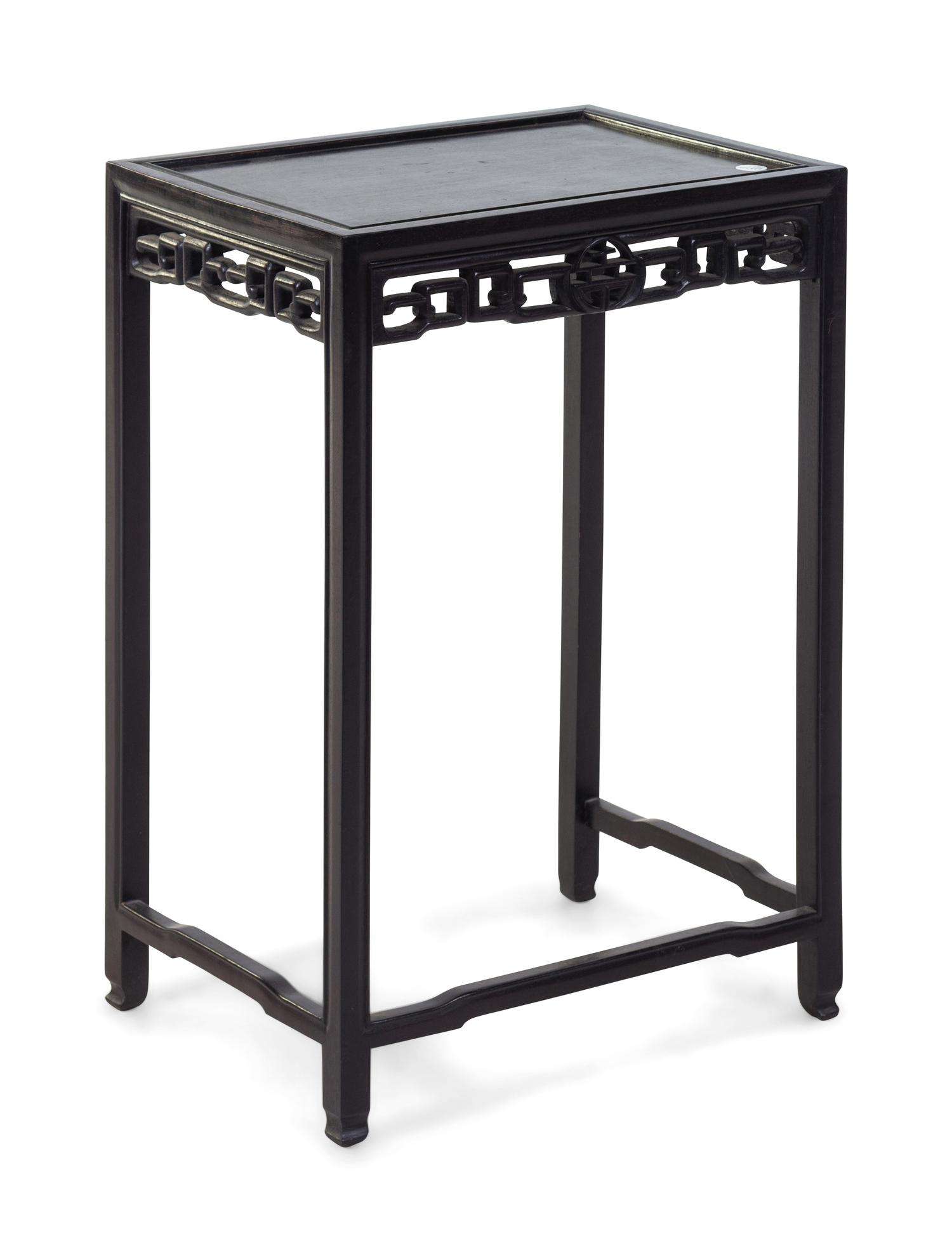 A Set of Chinese Hardwood Nesting Tables