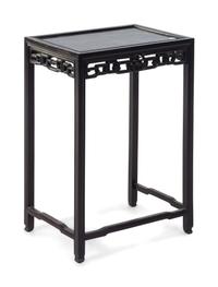 A Set of Chinese Hardwood Nesting Tables