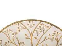 A Gilt Metal Fire Screen with Berried Branches — 20th Century