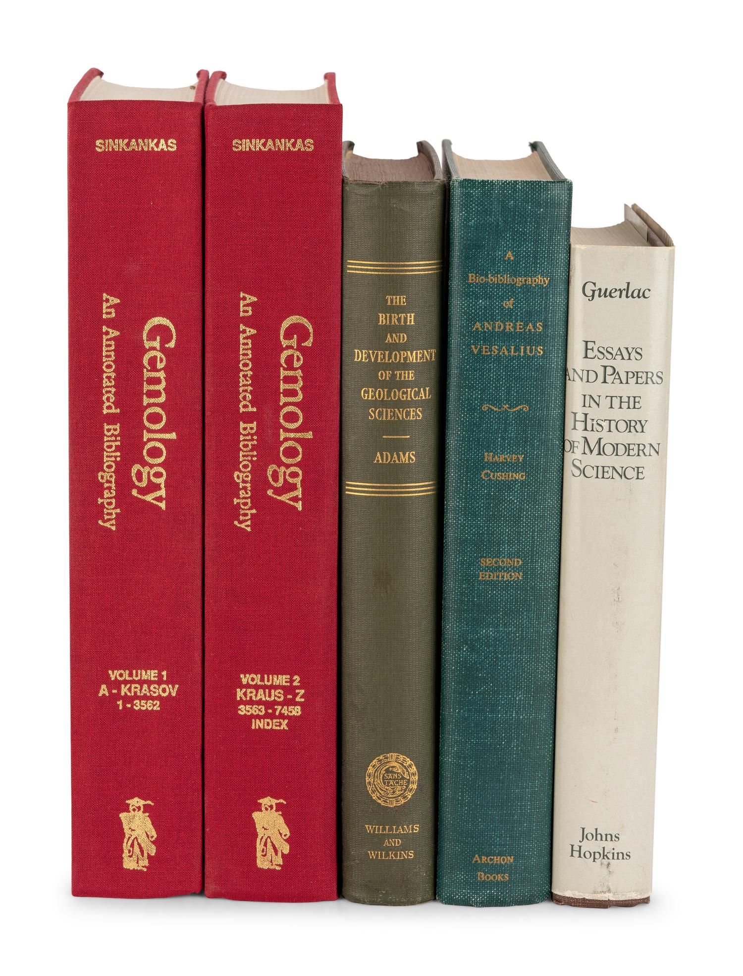 [BIBLIOGRAPHY] -- [EARTH SCIENCE]. A group of 43 works, including: