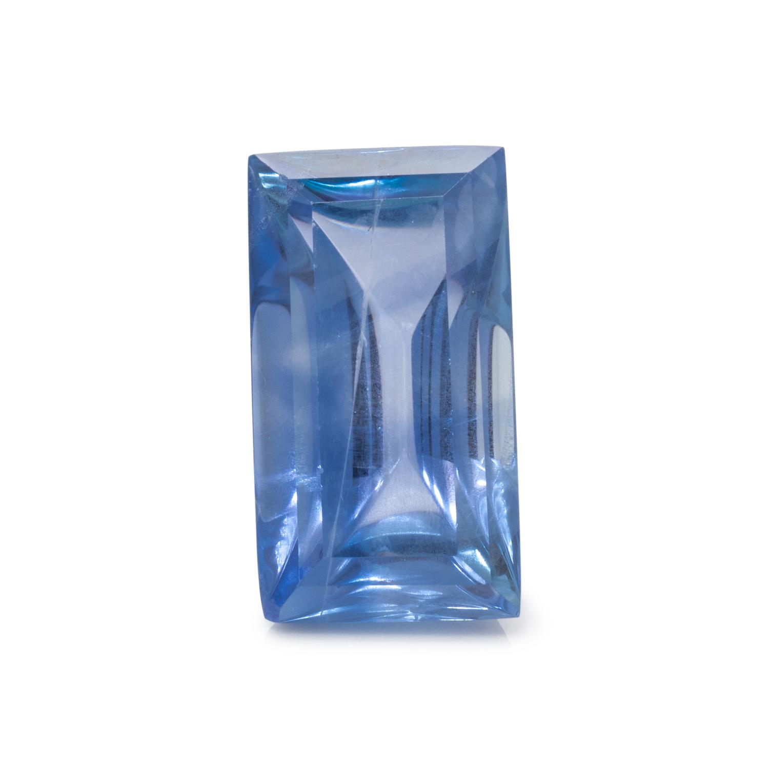 6.50 CARAT RECTANGULAR STEP CUT SAPPHIRE