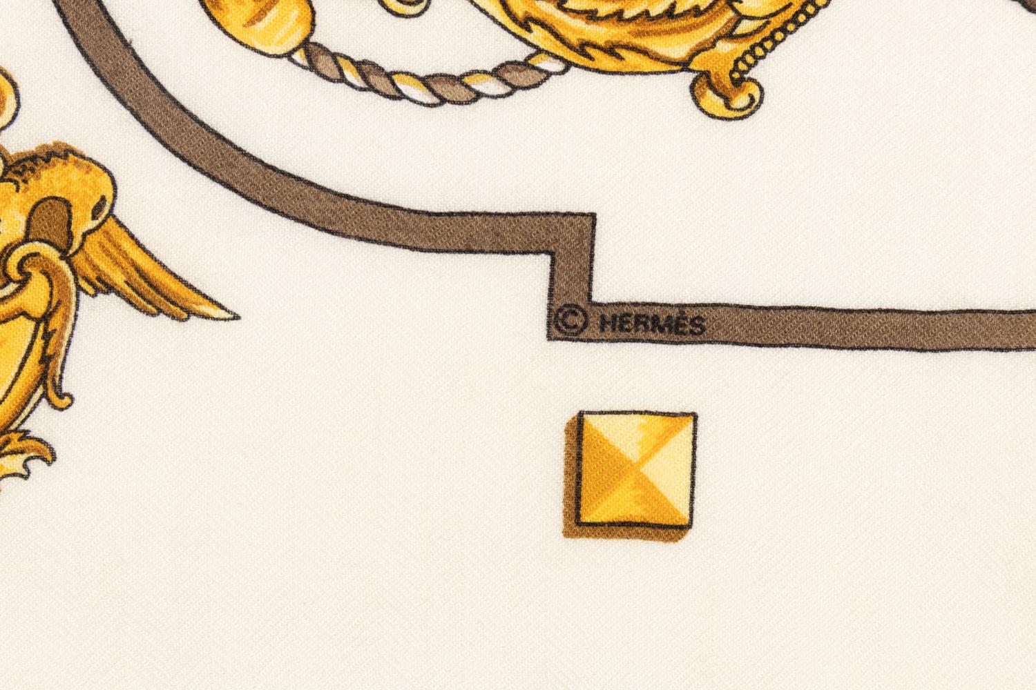 Hermès 90cm Cashmere/Silk Scarf